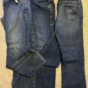 Ariat Blue Straight Jeans Classic Denim